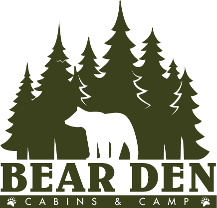 Bear Den Cabins & Camp Logo Green